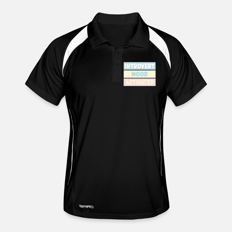 Introvert Men's Polo breathable