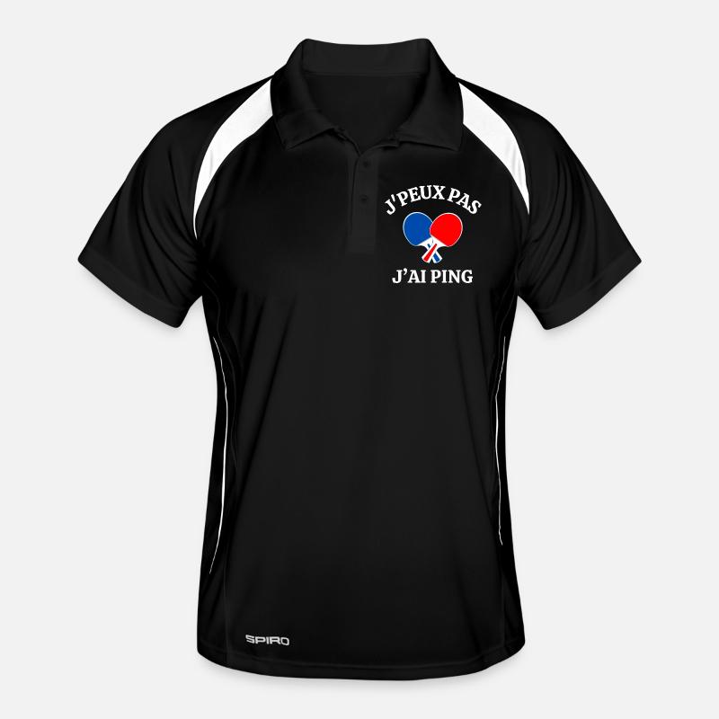 ping pong, ping pong fan, ping Men's Polo breathable