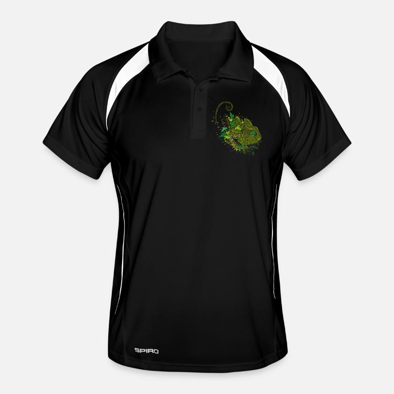 un caméléon Polo respirant Homme