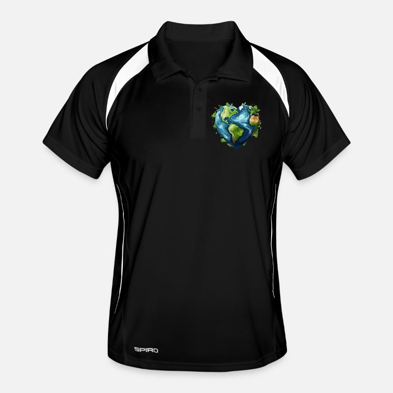 Love our earth Men's Polo breathable