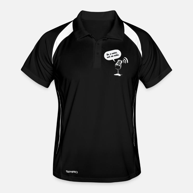 Sois une voix, pas un écho Polo respirant Homme