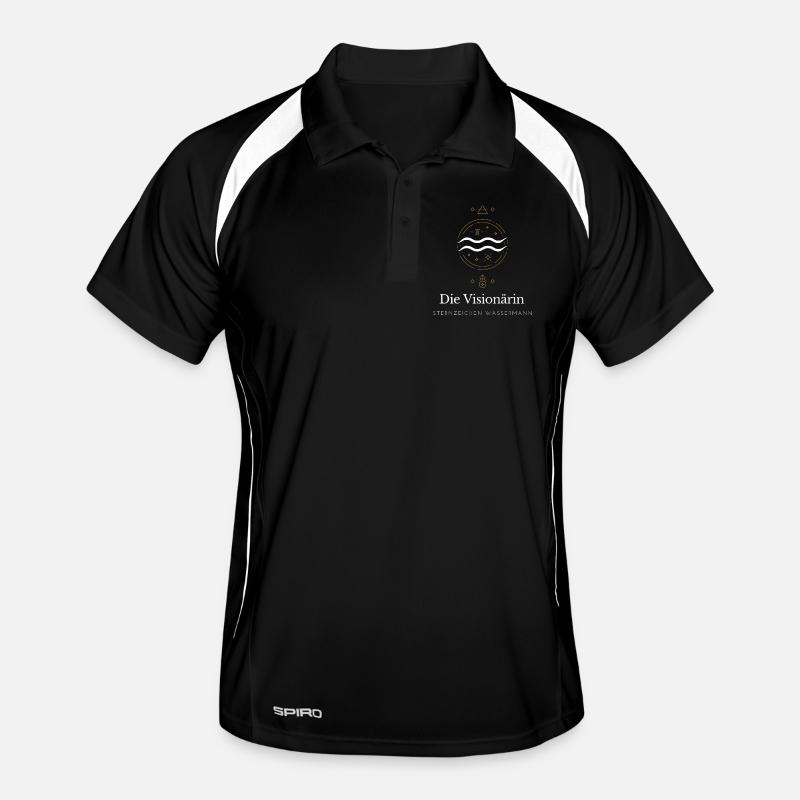 Die Visionärin Kosmos Männer Polo atmungsaktiv