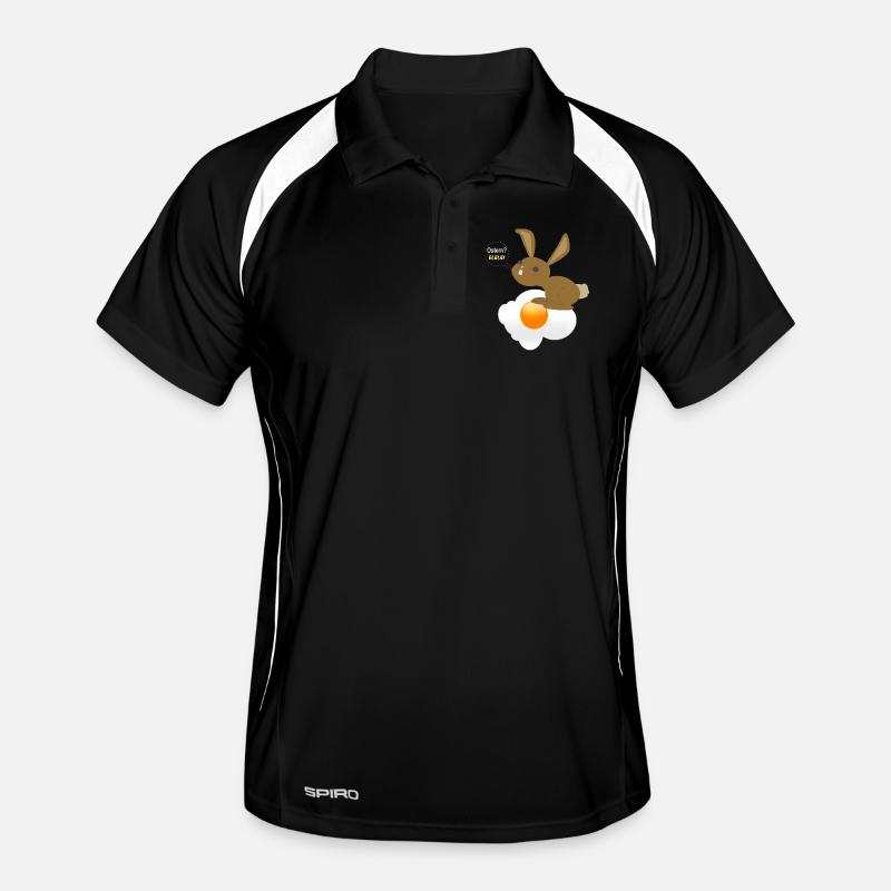 Bunny Easter Egg Egg Egg Men's Polo breathable