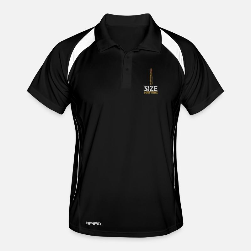 Ammunition with a strong message Men's Polo breathable