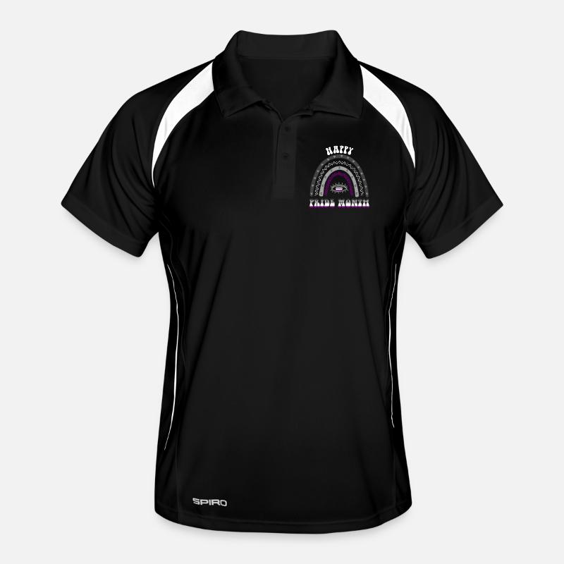 Boho Regenbogen Happy Pride Month Asexuell Männer Polo atmungsaktiv
