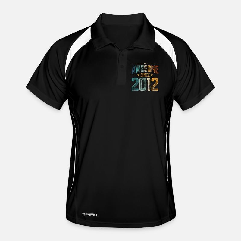 2012 Naissance Année de naissance Polo respirant Homme