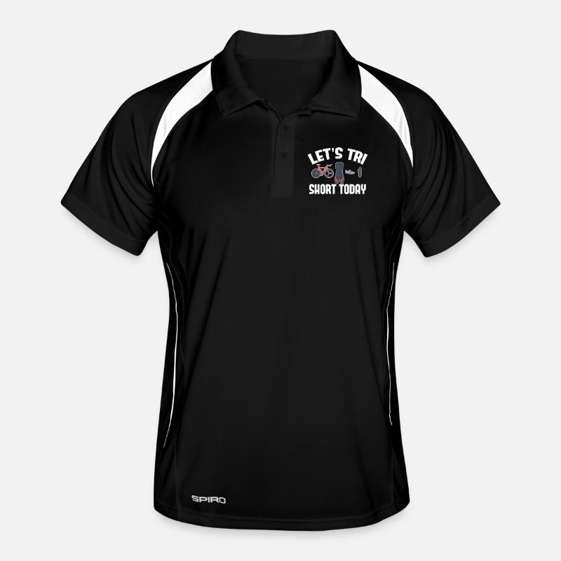 Let's Tri Short Heute Triathlon Männer Polo atmungsaktiv