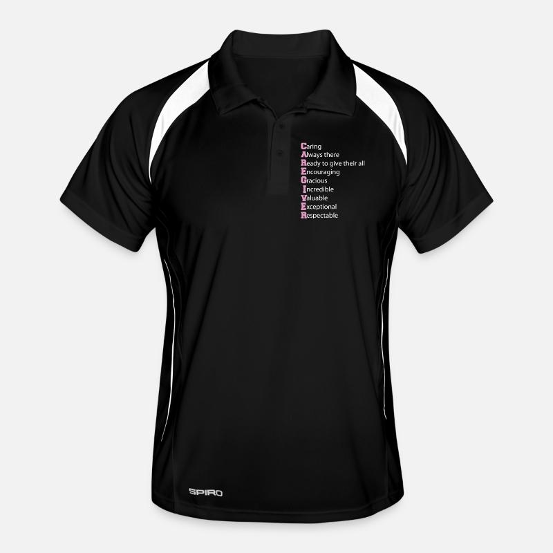 Définition de l’aidant Aidant âgé Polo respirant Homme