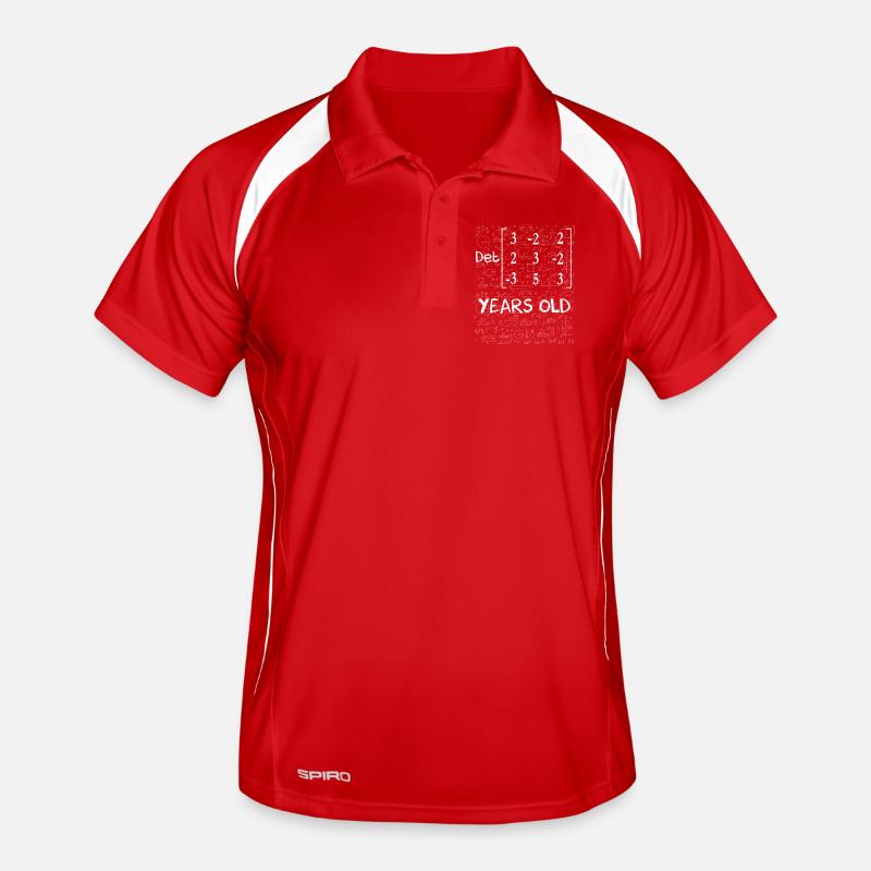 95e anniversaire 95 ans déterminant de matrice Polo respirant Homme
