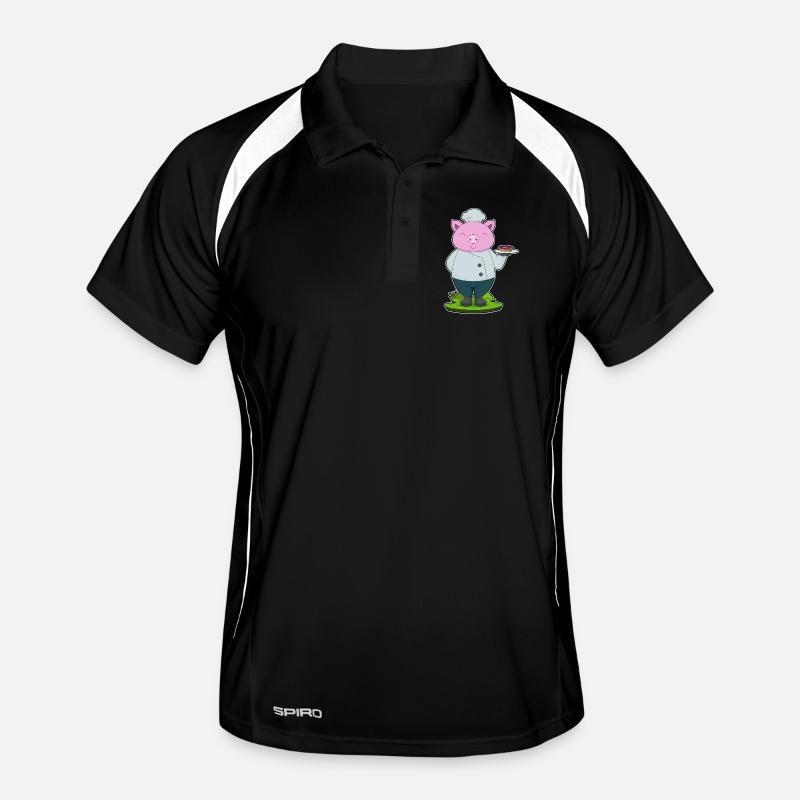 Cuisson du porc Cuisson de la viande Polo respirant Homme