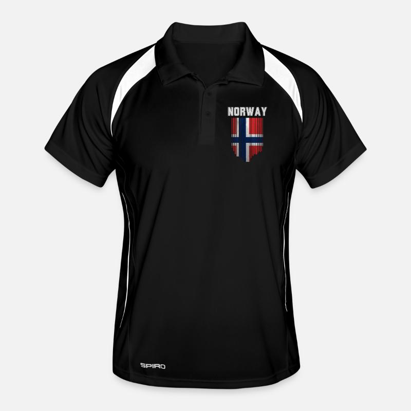 Norwegian flag, Norwegian pride Men's Polo breathable