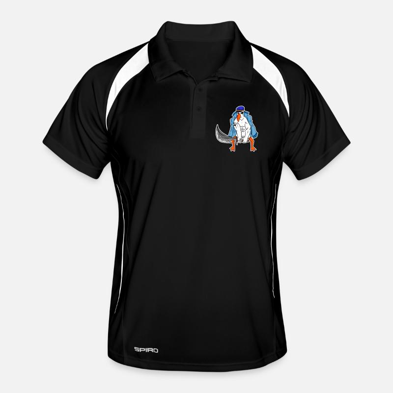 Muscles de la mouette Polo respirant Homme