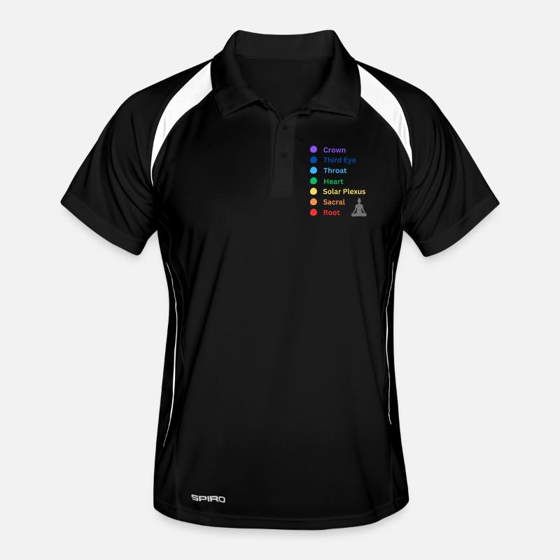 Chakra Männer Polo atmungsaktiv