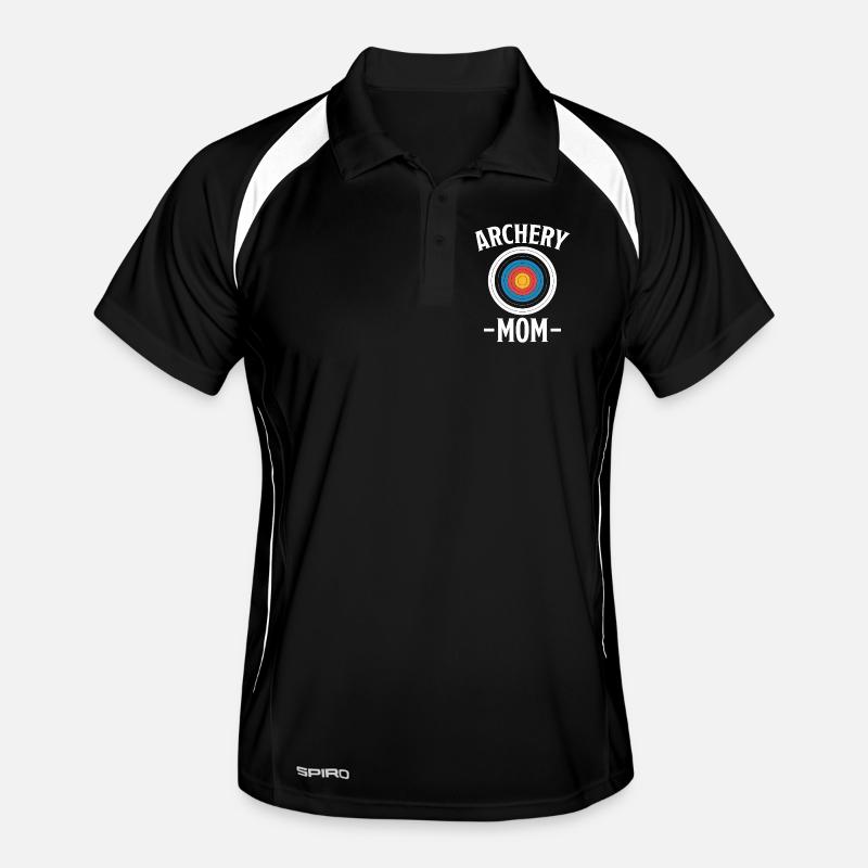 Tir à l’arc Dicton Mère Tir à l’arc Cadeau Polo respirant Homme