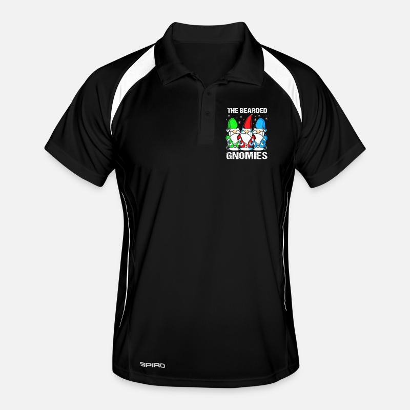 Gnom Bart Männer Polo atmungsaktiv