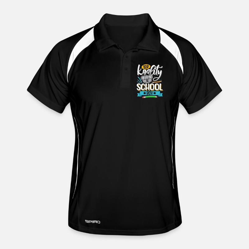 Schule Koala Männer Polo atmungsaktiv