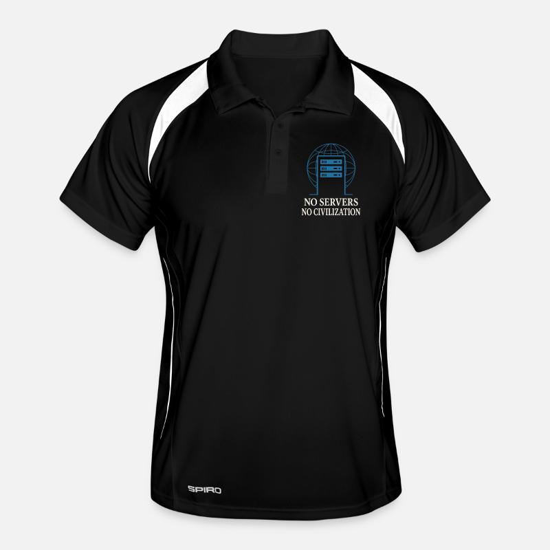 Network Infrastructure Rack and Stack Engineer Men's Polo breathable