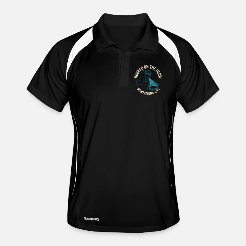 Accro à l’aventure de pêche à l’arc Glow Polo respirant Homme