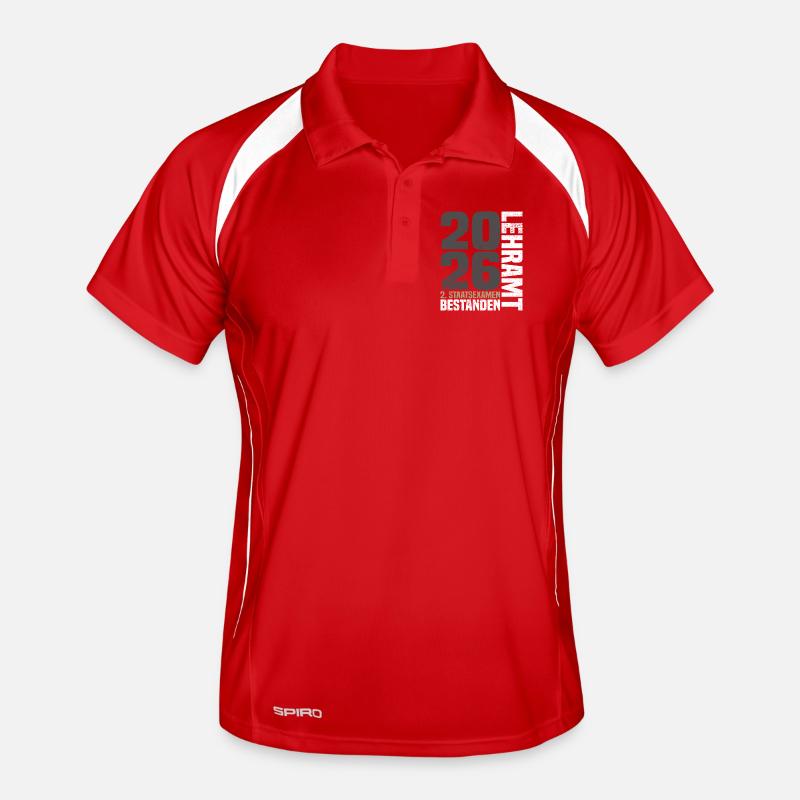 2nd State Examination in Teaching Men's Polo breathable