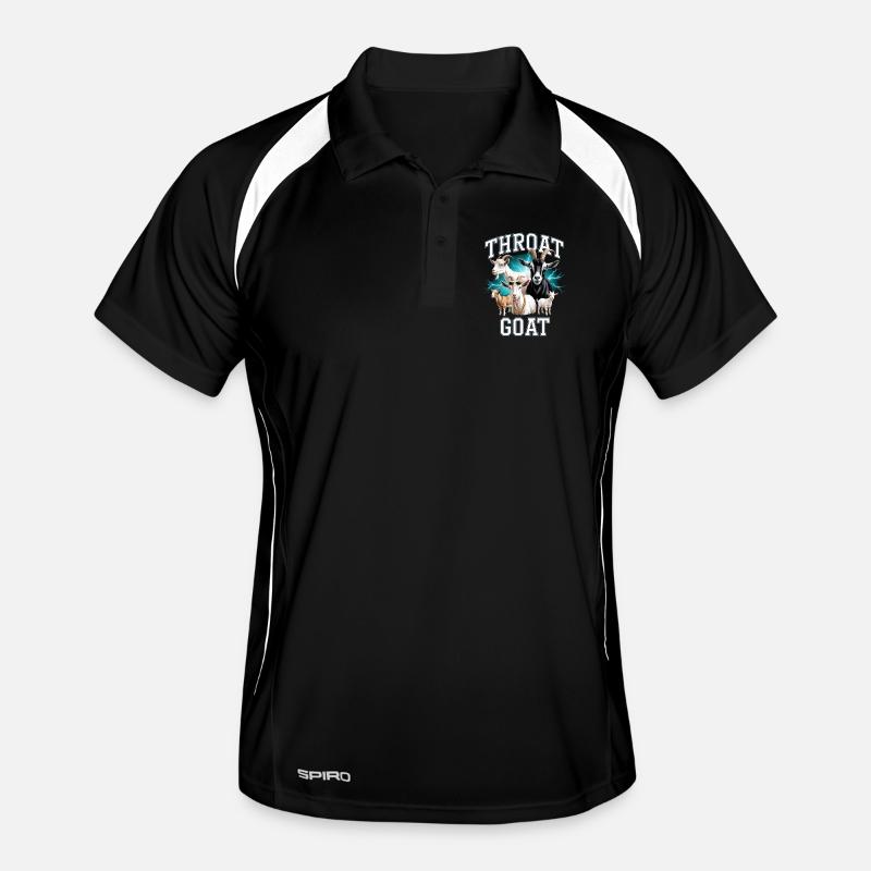 Gorge Chèvre Meme Y2K Bootleg Inportable Polo respirant Homme
