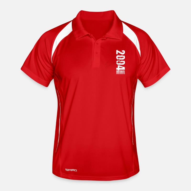 21st Birthday Original December Volume 2004 Men's Polo breathable