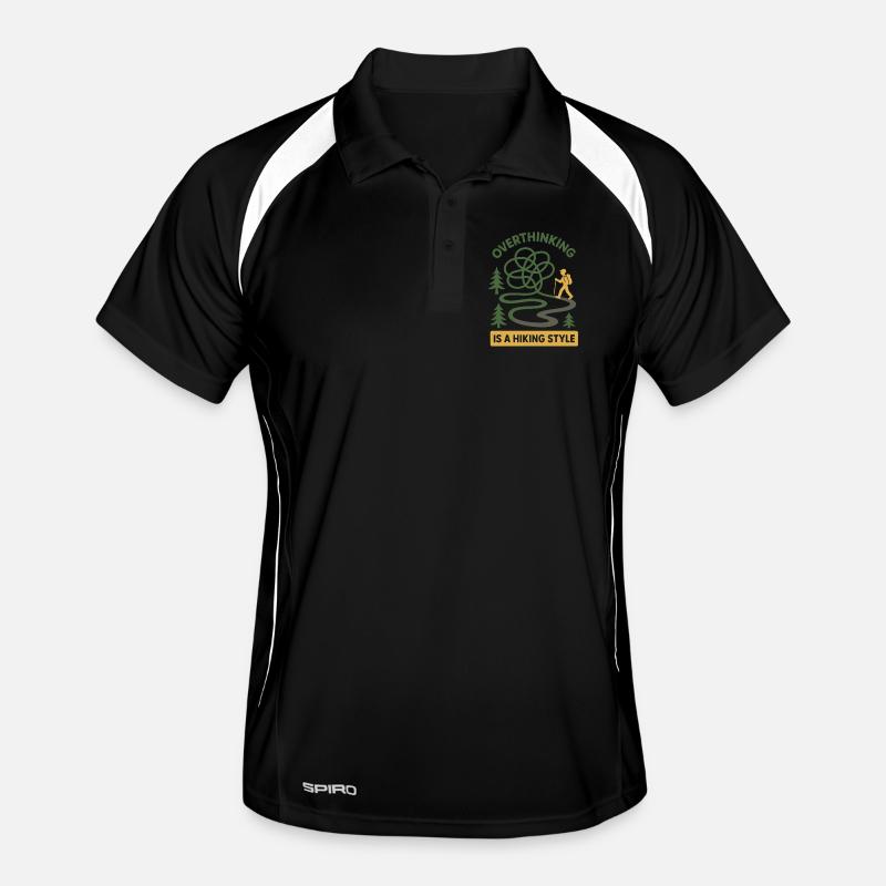 Remise à zéro mentale, Forest Walk Overthinker Polo respirant Homme