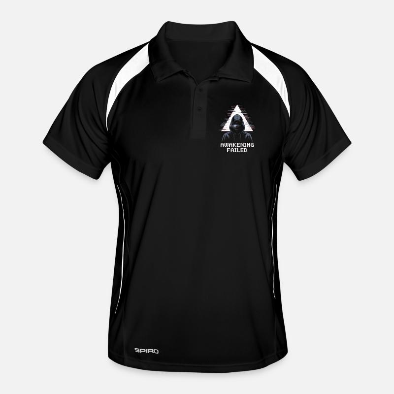 Bug raté d’Awakening à la manière de hacker Polo respirant Homme
