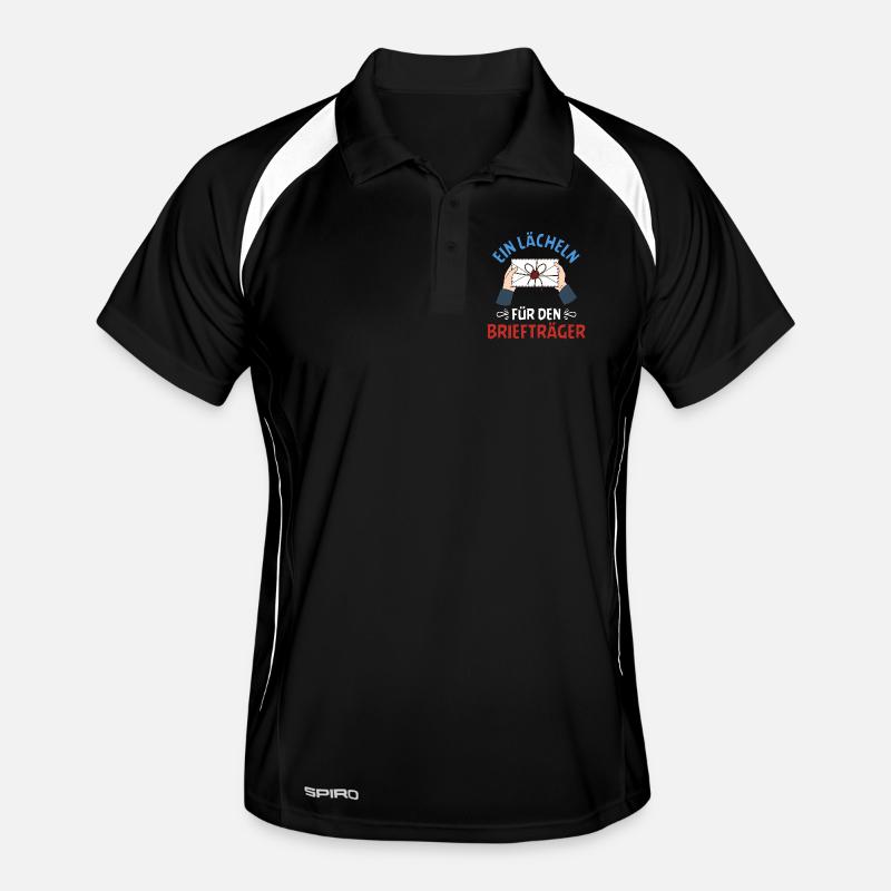 Postmen A SMILE FOR POSTMEN FUNNY Men's Polo breathable
