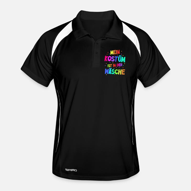 Mon costume est dans la lessive, c’est drôle à dire Polo respirant Homme