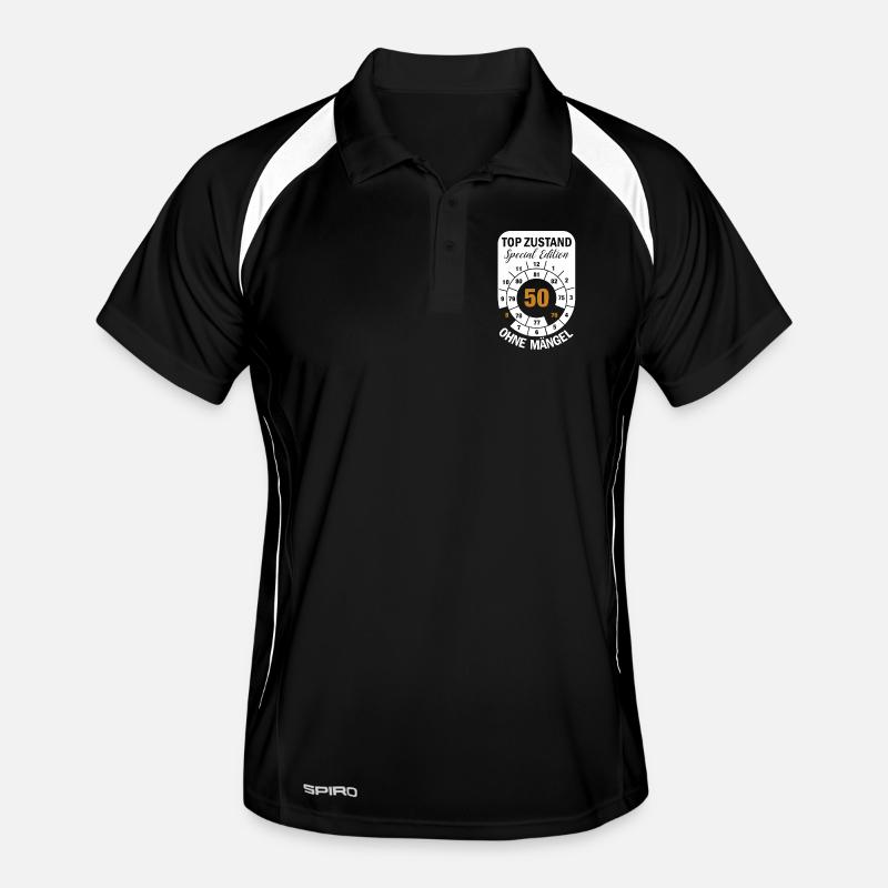 Édition spéciale Top Condition 50 ans 1976 août Polo respirant Homme