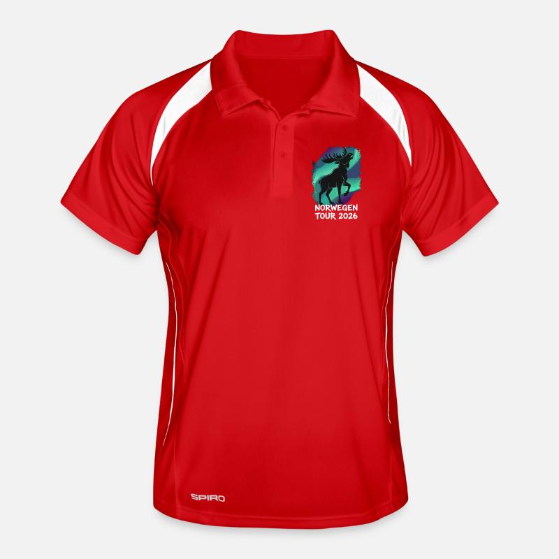 Norway Tour 2026 Moose Men's Polo breathable