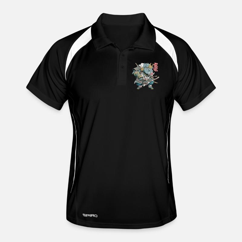 Boar Samurai Armor Men's Polo breathable