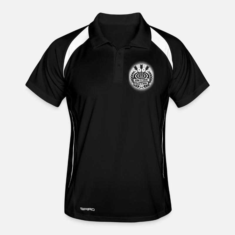 Conception de fléchettes pour joueurs de fléchettes pour les fans de fléchettes Polo respirant Homme