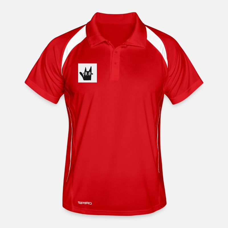 Mimi le chat noir Polo respirant Homme