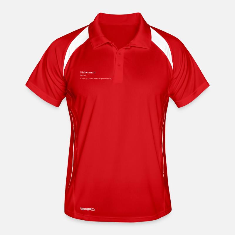Pêcheur Polo respirant Homme