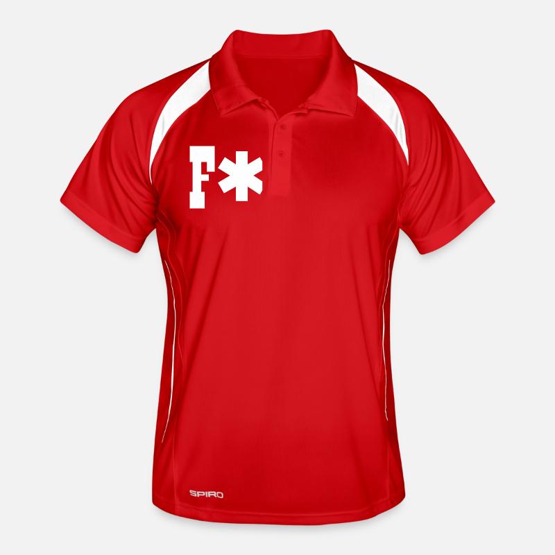 F* Men's Polo breathable