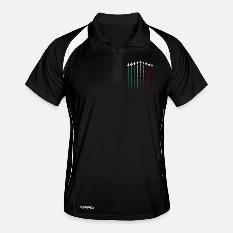 Drapeau Hue épées en vert blanc rouge Polo respirant Homme