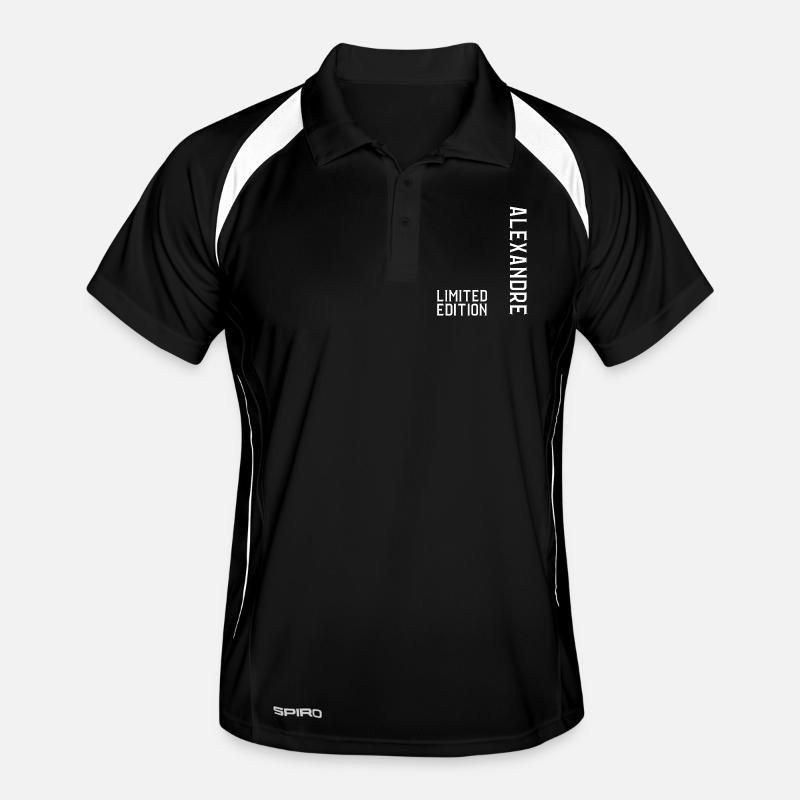 Alexandre Funny Gift T-Shirt First Name Alexandre Men's Polo breathable
