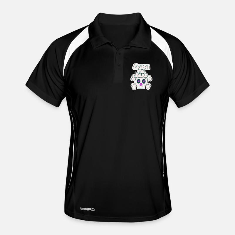 Zerquetsche mich zu Tode Männer Polo atmungsaktiv