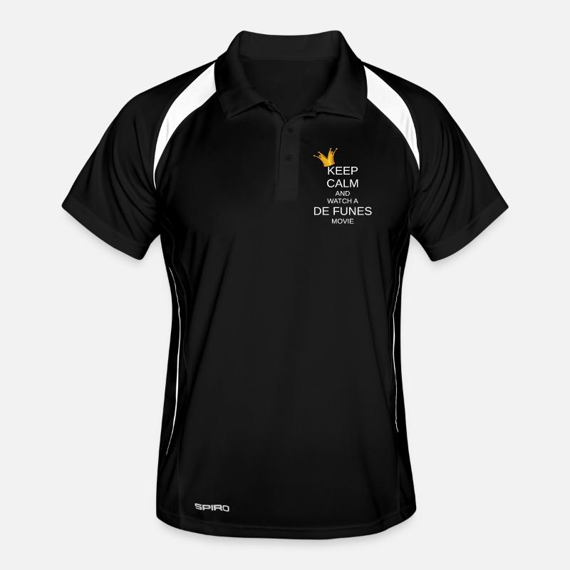 KEEP CALM Polo respirant Homme