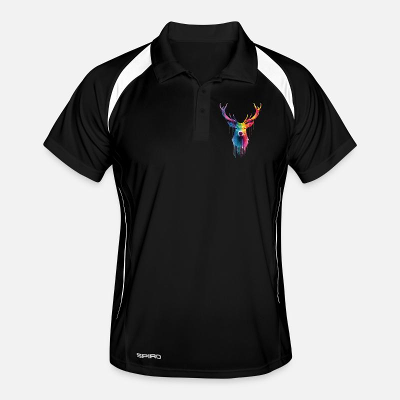 Cerfs, cerfs Polo respirant Homme