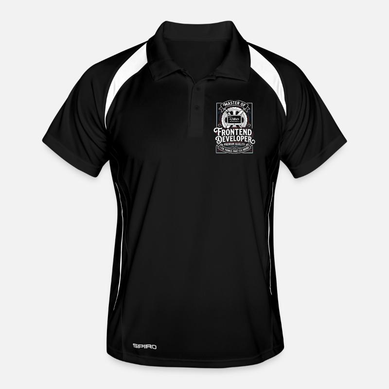 Maître frontend : art CSS HTML Polo respirant Homme