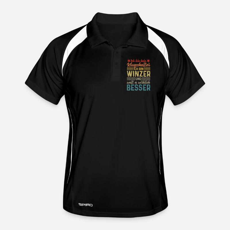 Winemaker - Not a smartass Men's Polo breathable