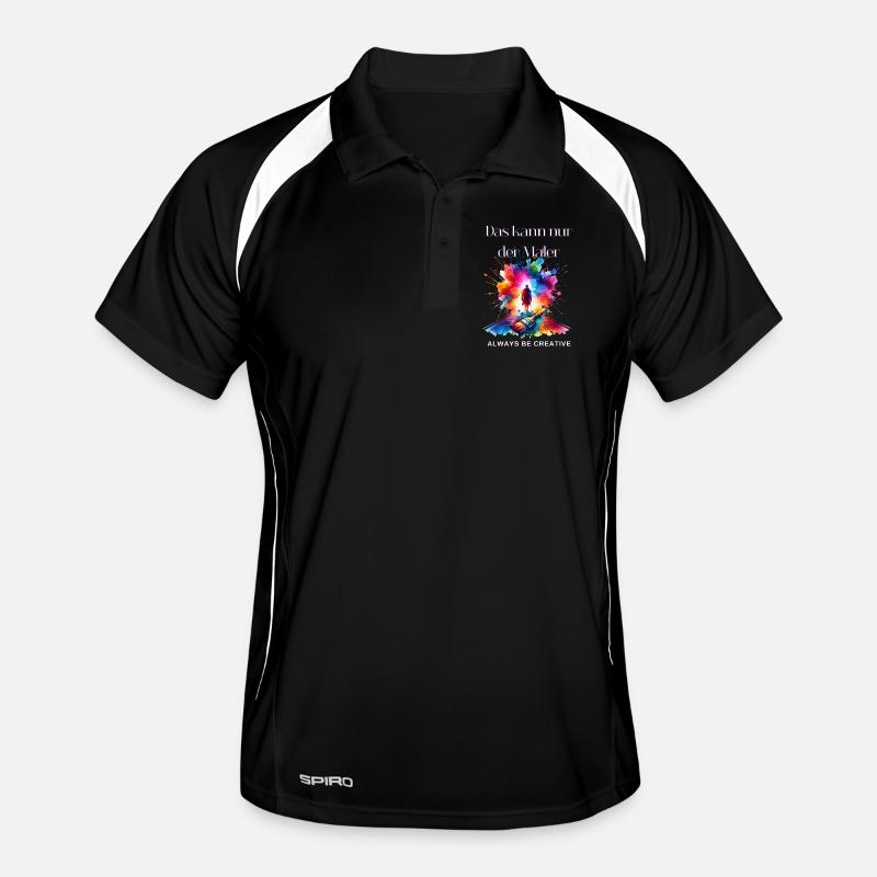 Maler Geschenk - Lustiger Maler Spruch  Männer Polo atmungsaktiv