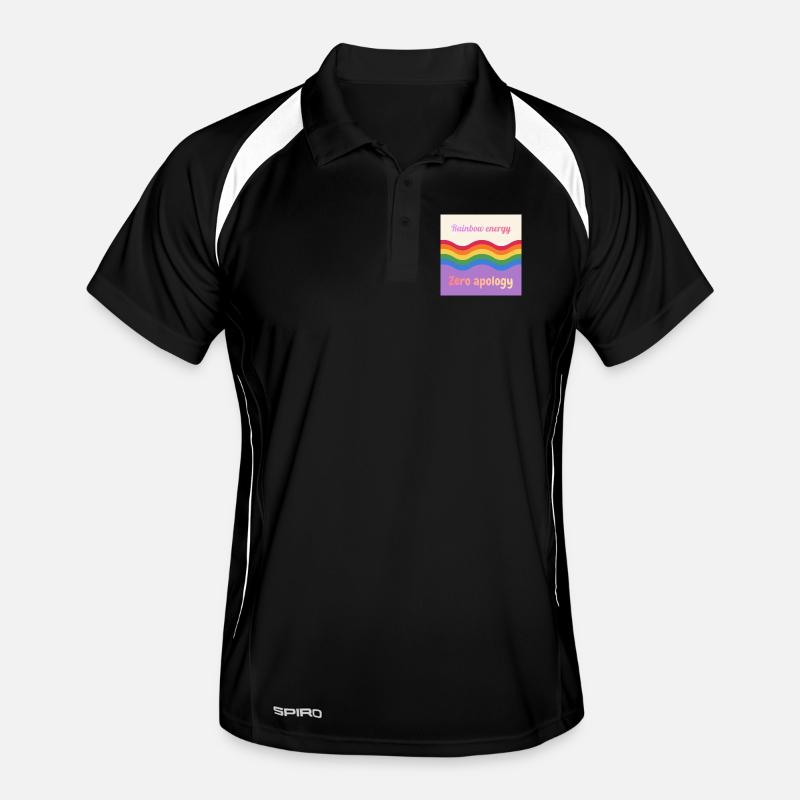 Rainbow Energy Polo respirant Homme