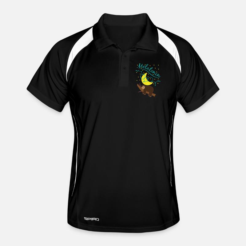 Sweet sleeping sloth with melatonin formula Men's Polo breathable