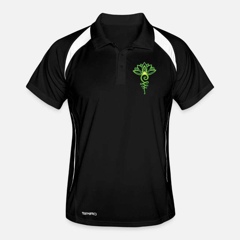 lotus vert éternel Polo respirant Homme