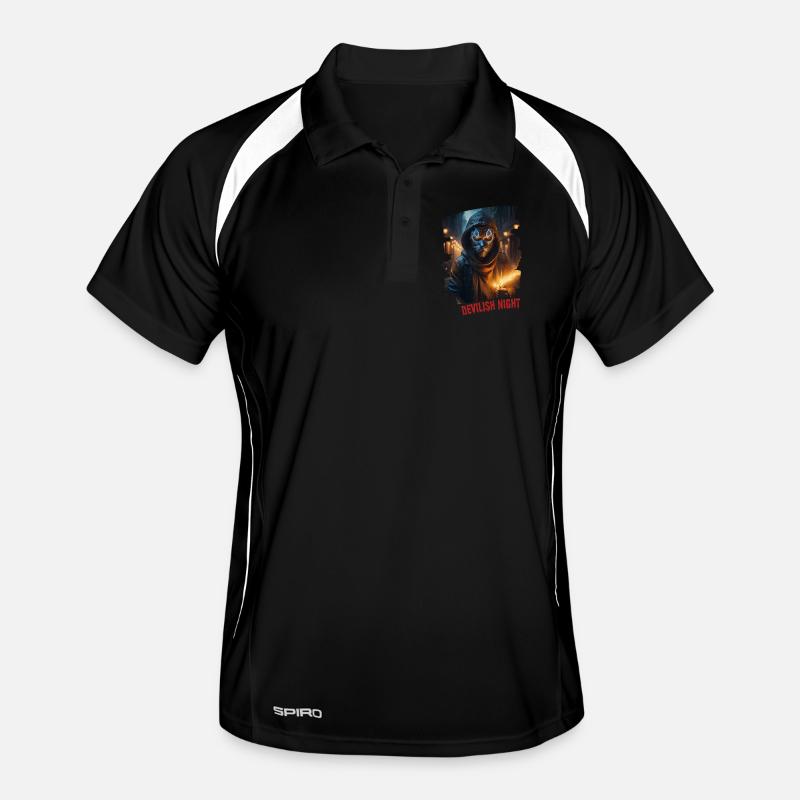 DEVILISH NIGHT Men's Polo breathable