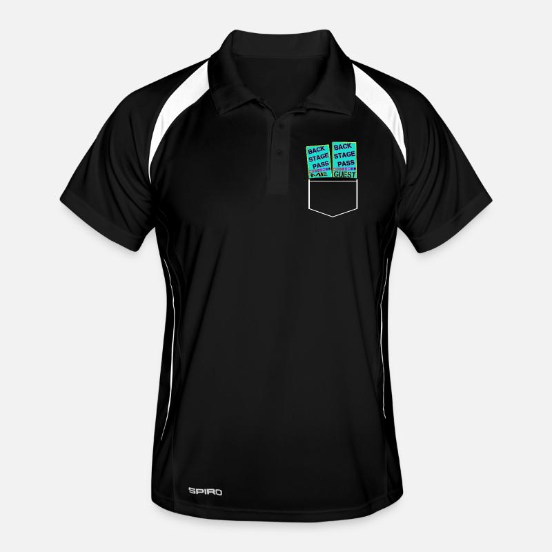 Laissez-passer invité Polo respirant Homme
