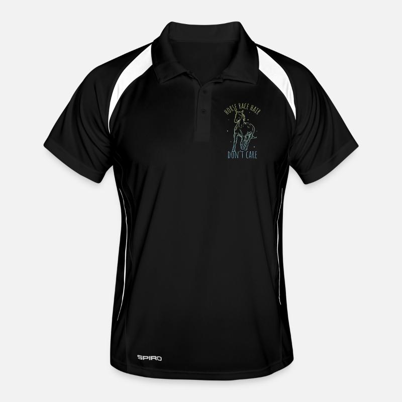horse design Men's Polo breathable
